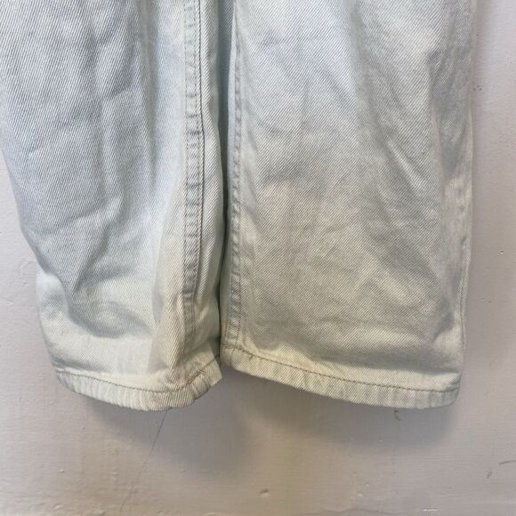 We The Free People Ziggy Denim Bib Overalls Size Small Light Wash Blue Women - Picture 6 of 12